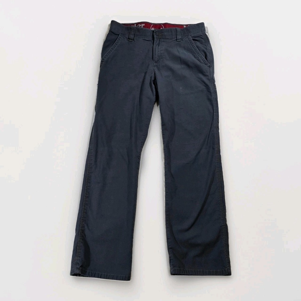 Wrangler ATG All Terrain Gear Mens Pants Charcoal Grey Straight Leg 31x28